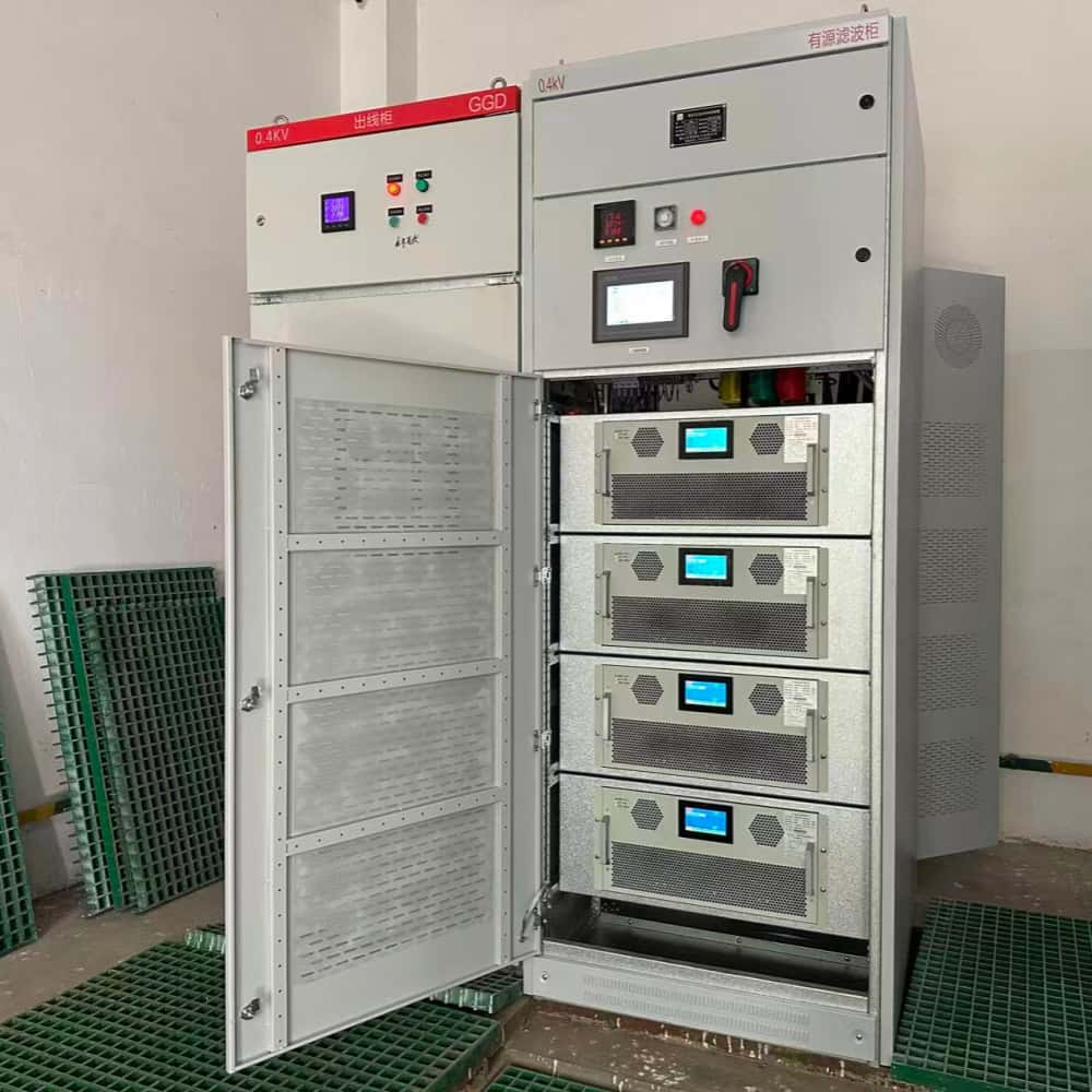 Three Phase APF Active Power Filter Harmonic Suppression Device for Industrial Power Quality Improvement