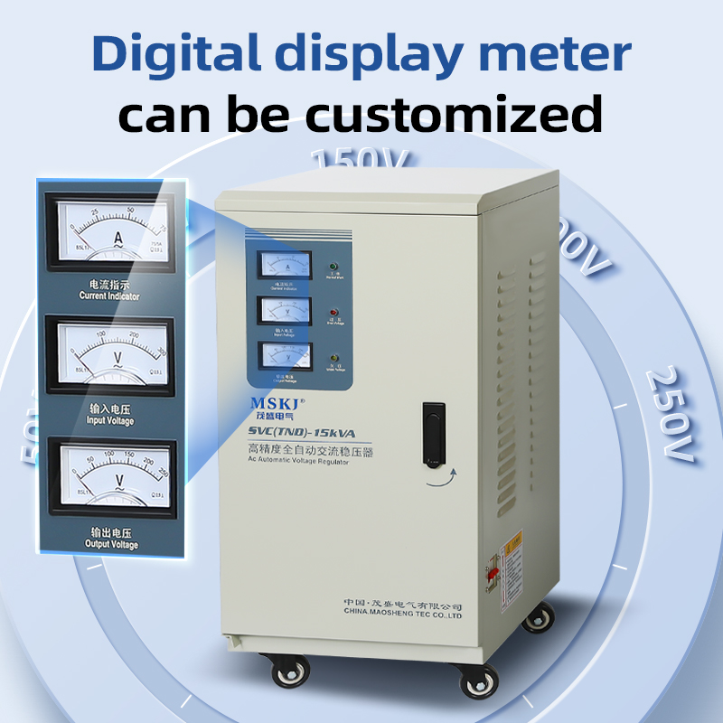 5kv 10kva 15kva 20kva 30kva 50kva Single Phase Servo Motor Automatic Voltage Stabilizer