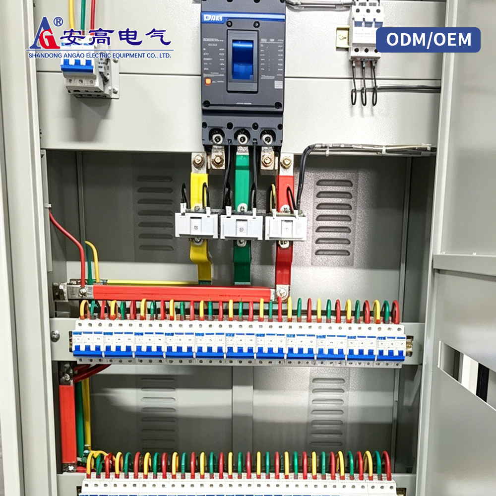 Angao OEM Customized Industrial 380V 400V 3 Phase IP40 50Hz Power Distribution GCK GCS GGD Low Voltage Switchgear