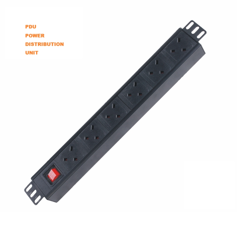 Reliable 19-Inch Rack PDU with 6, 8, 10, and 12 Socket Options Power Distribution Unit for Server Racks