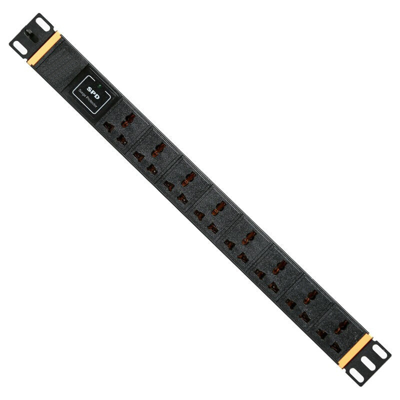Steel Network Server Cabinet Eight Port Lightning Protection PDU Power Distribution Unit