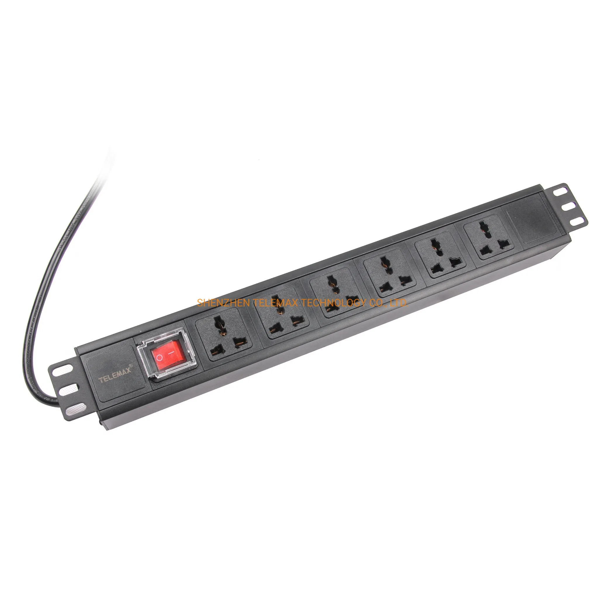 19'' 7way Rack PDU Unit Power PDU RoHS Power Distribution Unit USA PDU