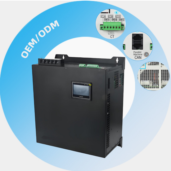 Advanced Static Var Generator (ASVG) 10-200Kvar Reactive Power Compensator Active Harmonic Filter SVG Galvanized Steel 400V