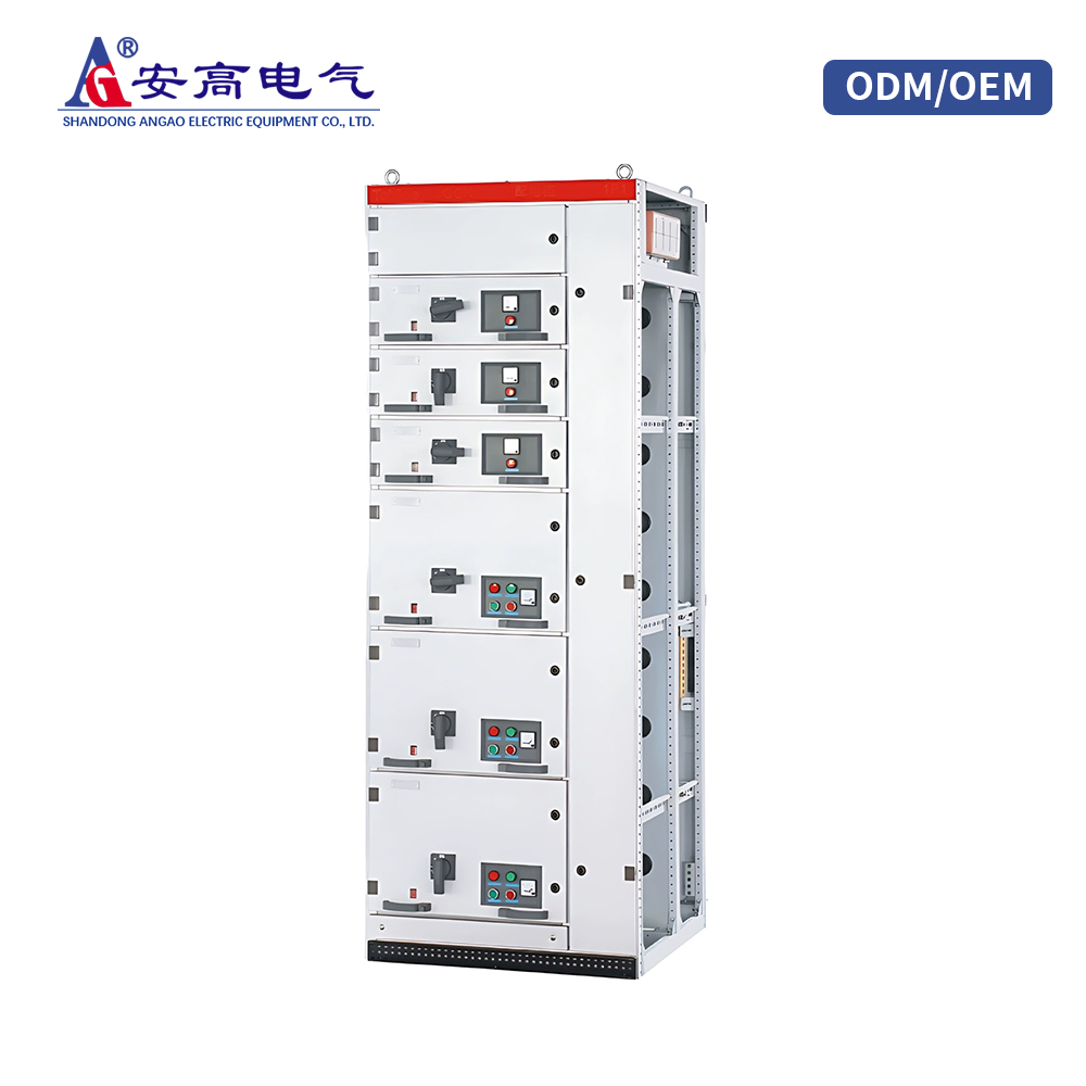 Angao OEM Customized Industrial 380V 400V 3 Phase IP40 50Hz Power Distribution GCK GCS GGD Low Voltage Switchgear