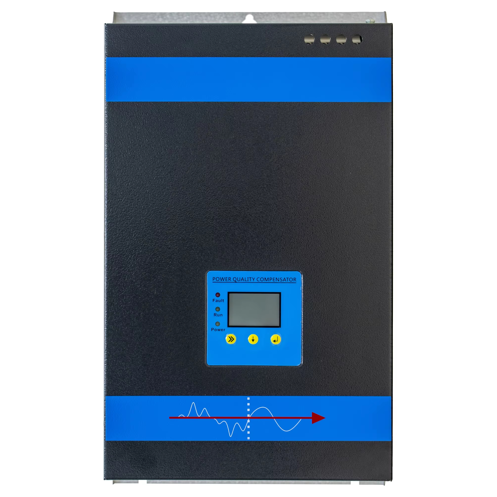 High Efficiency 5kvar 10kvar 400V Wall-Mounted 3-Phase Dynamic Power Quality SVG Static Var Generator Harmonic Management LCD