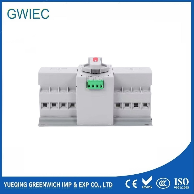 50A 32A Automatic Change Over Changeover Power ATS Transfer Switch Hot Sale