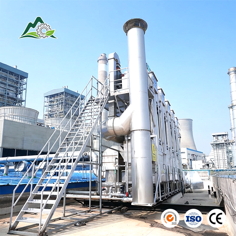 Meet Emission Standard Industrial Wet Electrostatic Tar Removal Gas Generator Wet Electrostatic Precipitator