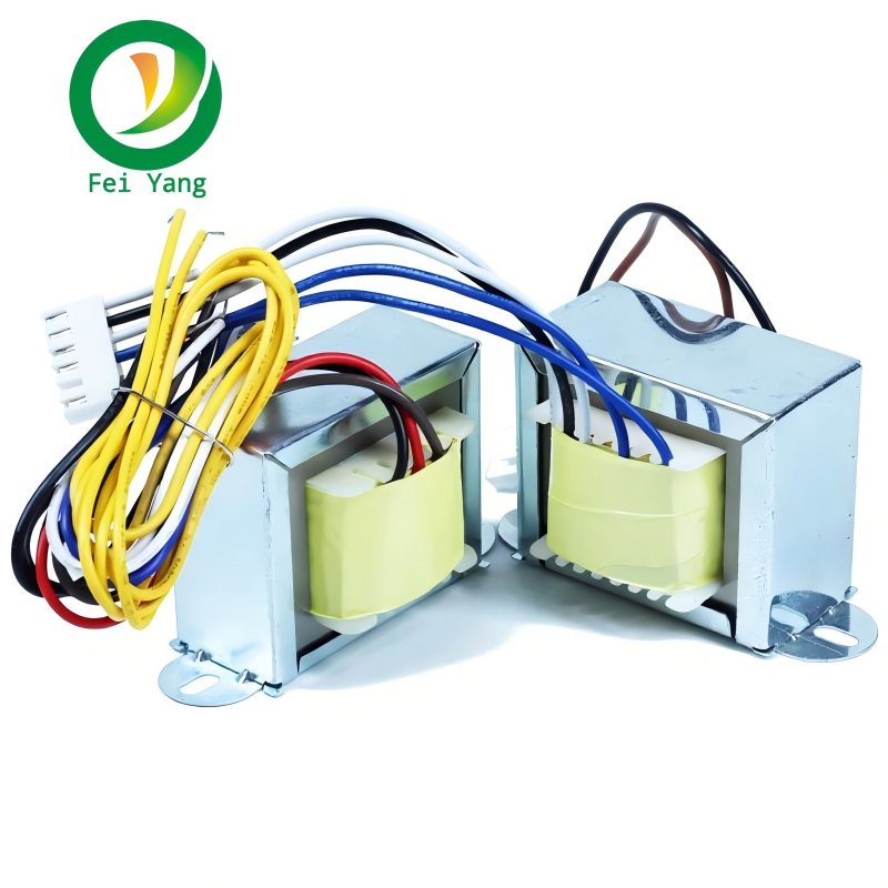 EI-28 EI-30 EI-35 EI-48 EI-50EI Series Low Frequency Power Transformer Lead Wire Type Isolation Transformer For Home Appliance