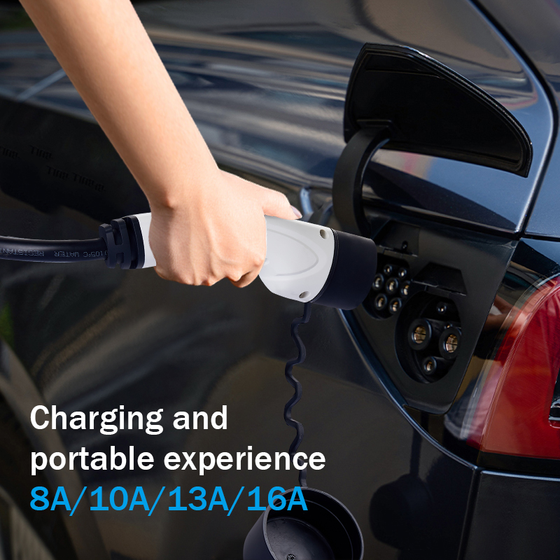 Type 2 EV Plug Dc 7KW 22KW Oem Micro Inverter Ev Charger Portable Home Electric Car Charger Fast Ev Car Charger