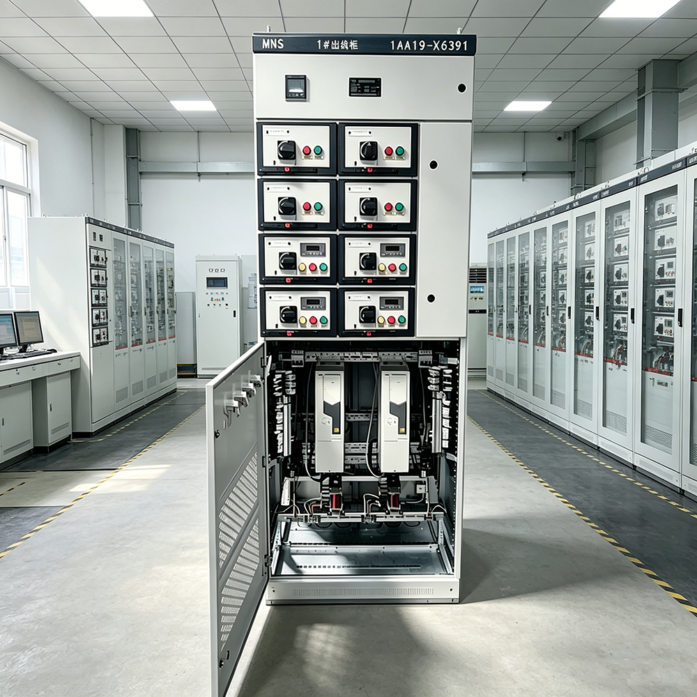 Low Voltage Switchgear Assemblies Complete Set Electrical Distribution Cabinet Air Insulated Outdoor Type IP54 Rated GCS Model