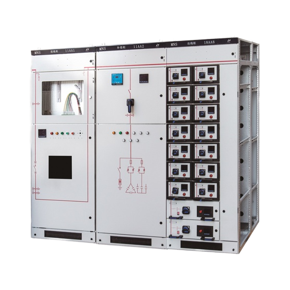 Huaxing MNS Low-voltage Withdrawable Switchgear Assembly for Electric Power Transmission IP30 Rated 12V-690V
