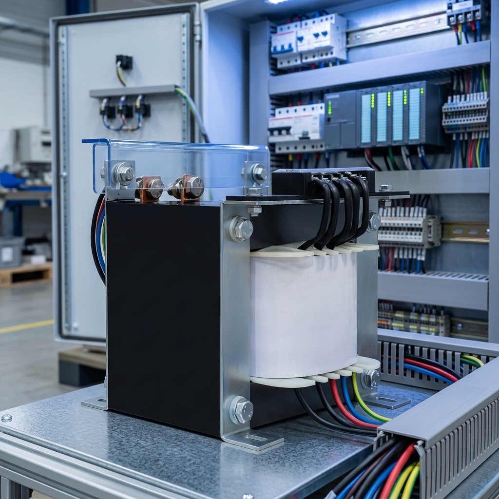 CE ISO Certified Single Phase Dry Type Power Transformer 6KVA Aluminum Coil For Industrial Power Supply