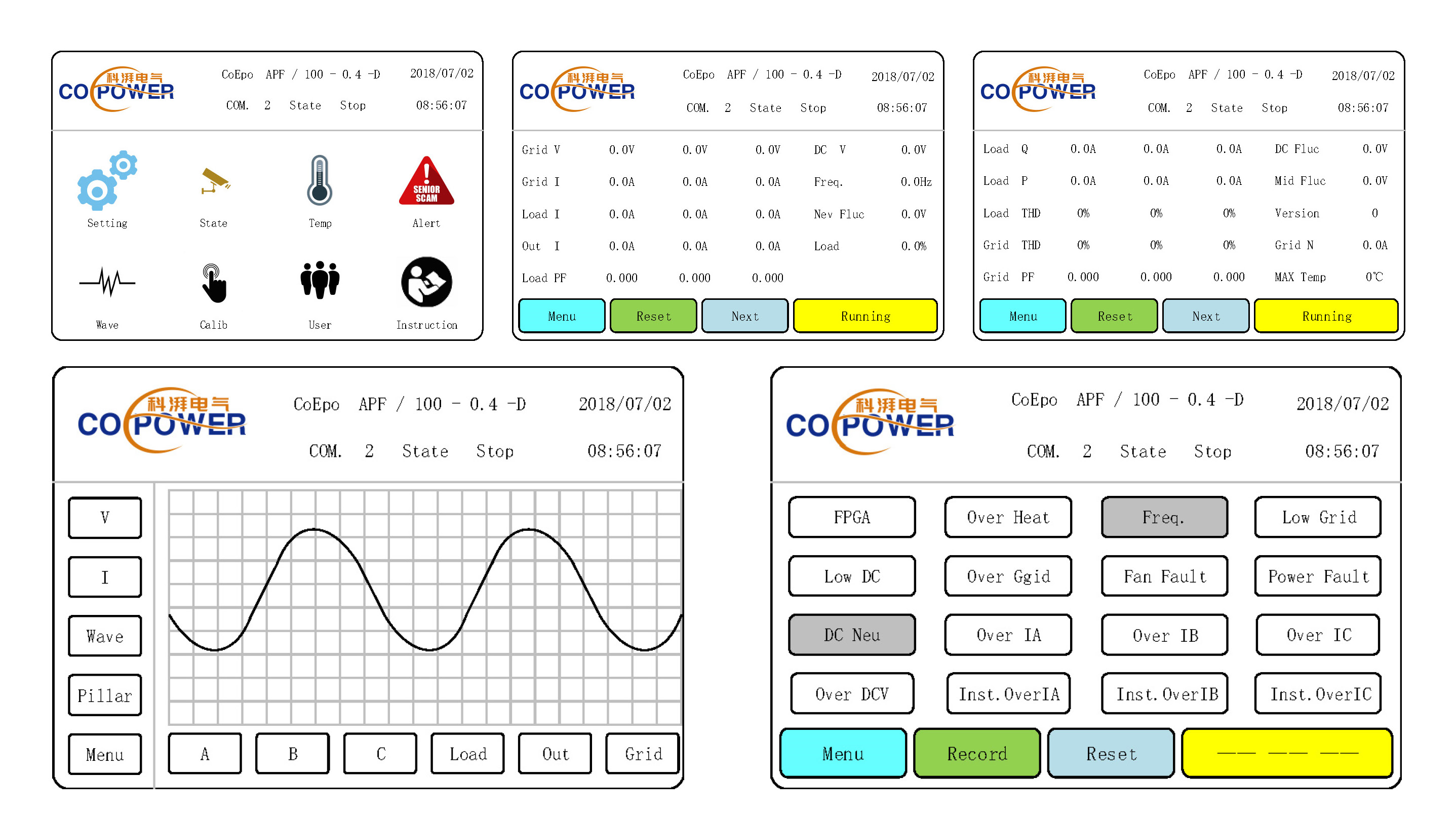 HMI Touch Screen