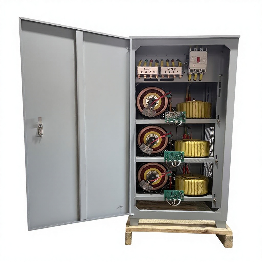 CE TNS AVR Copper 10Kva 15Kva 20kva 30kva 220V Servo Motor AC Three Phase High Efficiency Voltage Stabilizer/Regulator