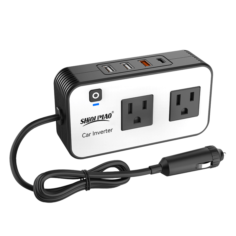 Cargador De Coche Del Inversor De Potencia Del Coche De 200W Dc Al Inversor De Corriente Del Convertidor De Corriente 12V 110V