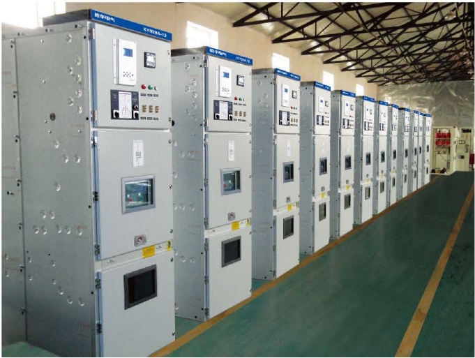 KYN28A-12 Industrial Galvanized Steel Metal-Clad HV Switchgear Assembly IP4X Indoor Power Distribution Cabinet Incoming/Outgoing