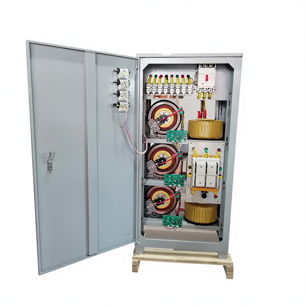 CE TNS AVR Copper 10Kva 15Kva 20kva 30kva 220V Servo Motor AC Three Phase High Efficiency Voltage Stabilizer/Regulator