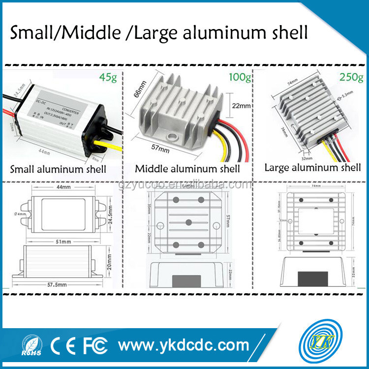 Best Quality 5v 12v 13.8v 16v 18v 19v 24v 36v 48v 60v 72v 80v 84v 90v 100v Boost Buck Dc Dc Converter with CE ROHS Certificate