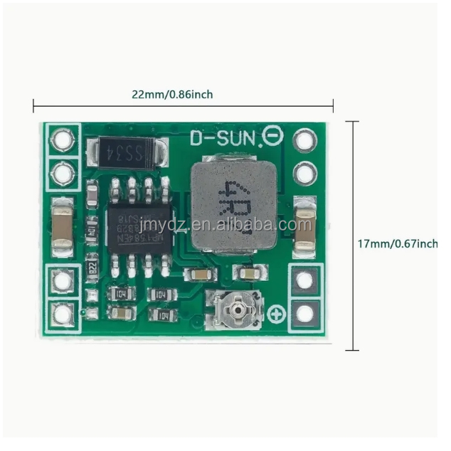 MP1584EN DC-DC buck converter step down module 3A adjustable 5V MP1584EN