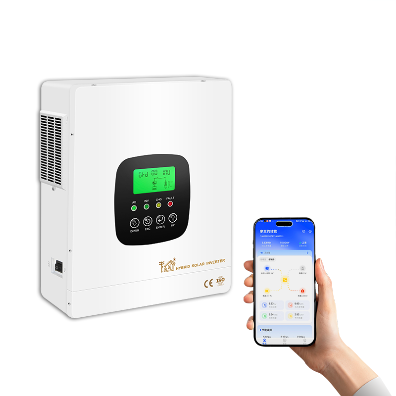 Factory Supply Solar Inverter Charger 1.8KW Pure Sine Wave 12V 24VDC Single Phase Solar Hybrid Inverter With MPPT