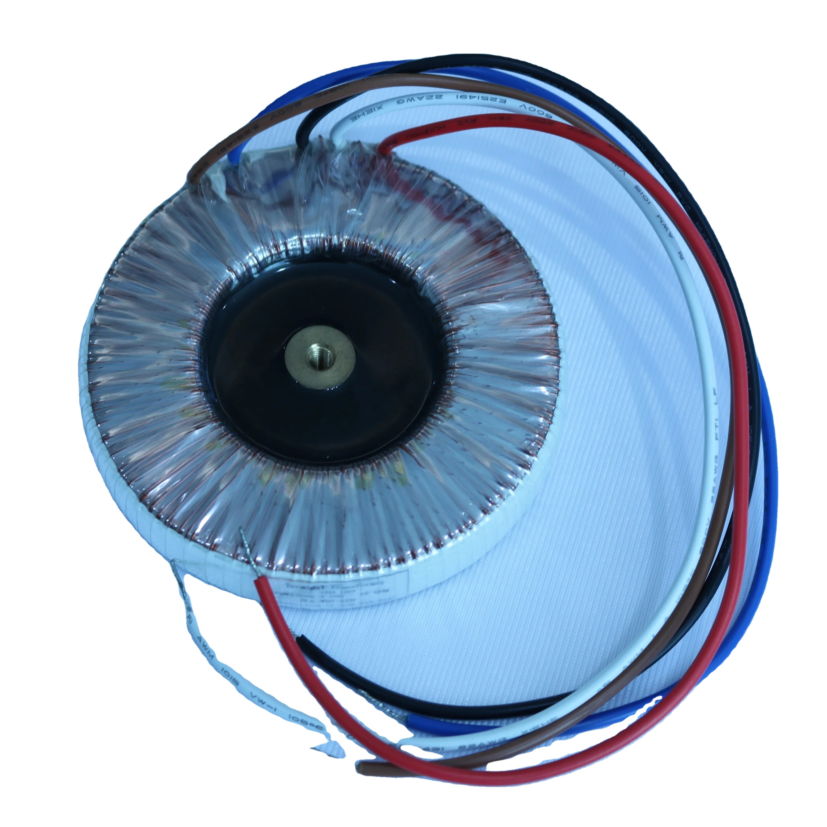 Toroidal power audio isolation transformer
