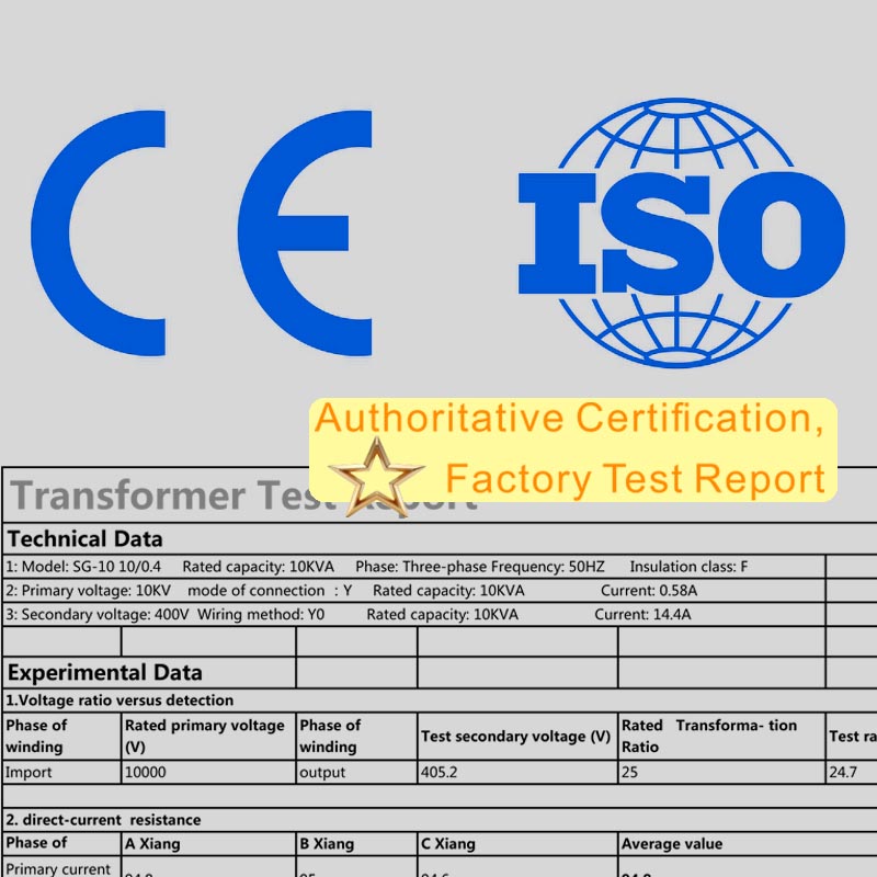 CE ISO Single Phase Transformer 10kVA 380/220V To 48/36/24/12V For Battery Charging System