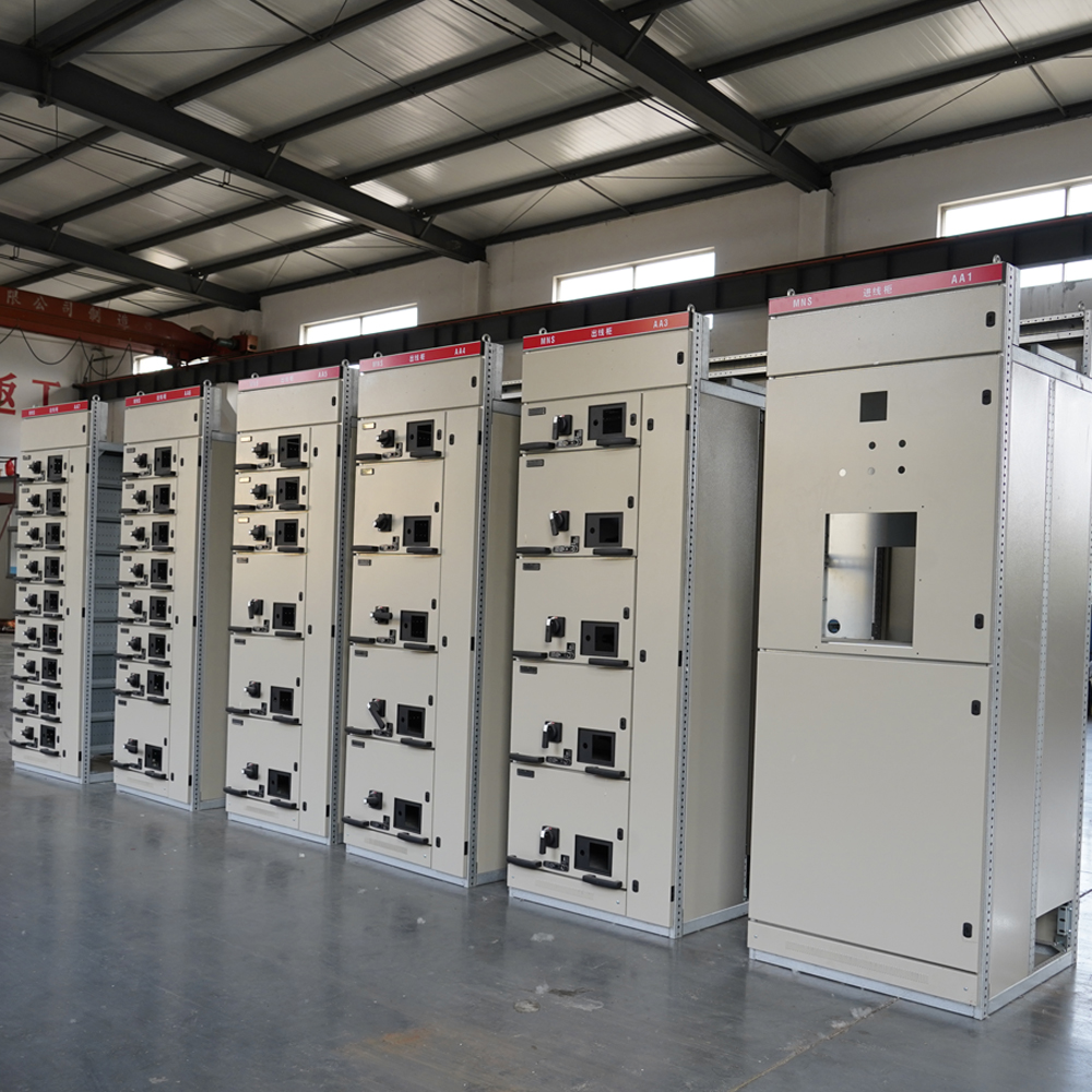 Huaxing MNS Low-voltage Withdrawable Switchgear Assembly for Electric Power Transmission IP30 Rated 12V-690V