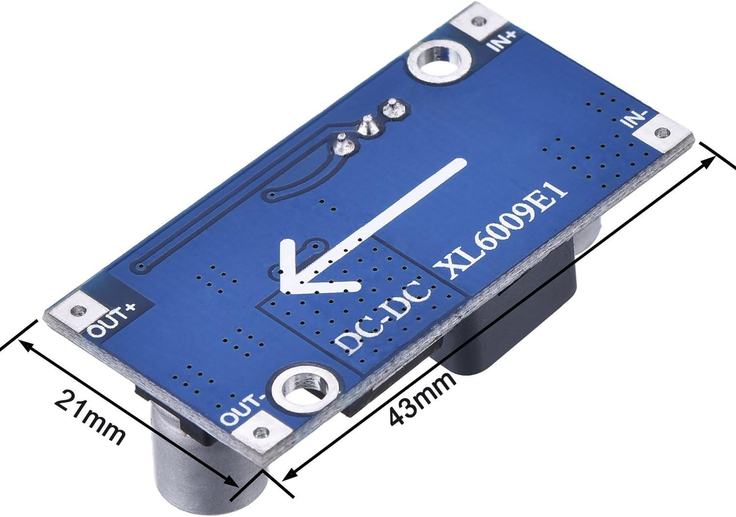 XL6009 Boost Module DC-DC Adjustable Module DC3-30V to DC5-35V Output Voltage Power Converter Circuit Board Module DSN6009