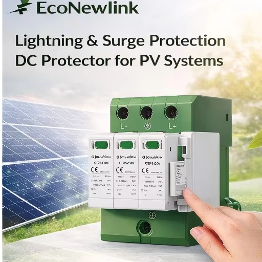 Factory Direct GSP9/GSP9-C40PV Photovoltaic DC SPD Primary Lightning Protection Surge Protector 3P 40KA