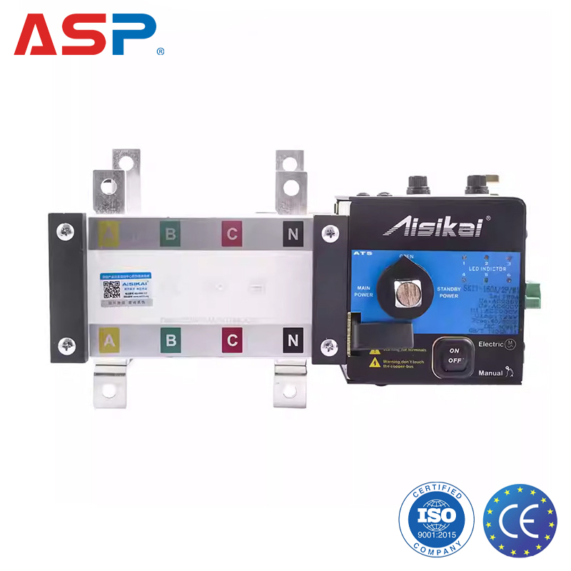 Two Position Automatic Transfer Switch Controller for Genset Generator 2p ATS 160A 250A 400A 630A 1000A