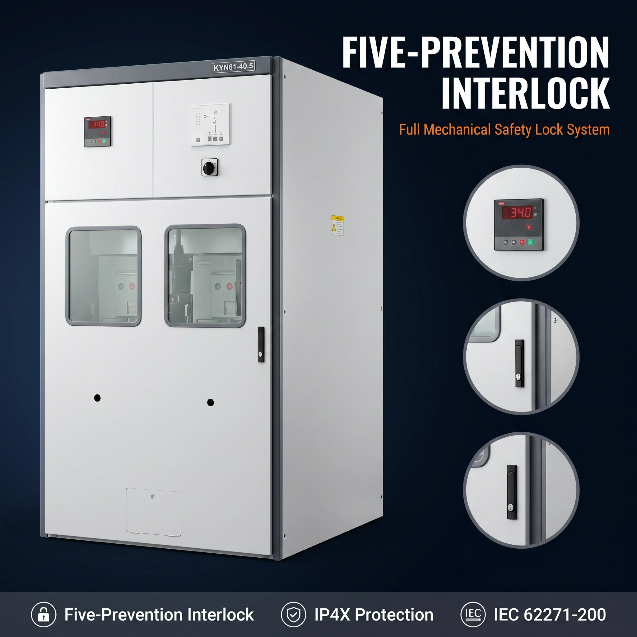 36kV Metal Clad Switchgear With Advanced Protection For Power Distribution Efficient And Durable Solution