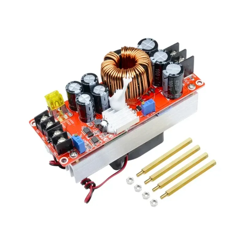 1800W 40A 1500W 30A 1200W 20A DC-DC Boost Converter 10-60V 12-90V Adjustable Voltage Charger Electronic Power Supply Module