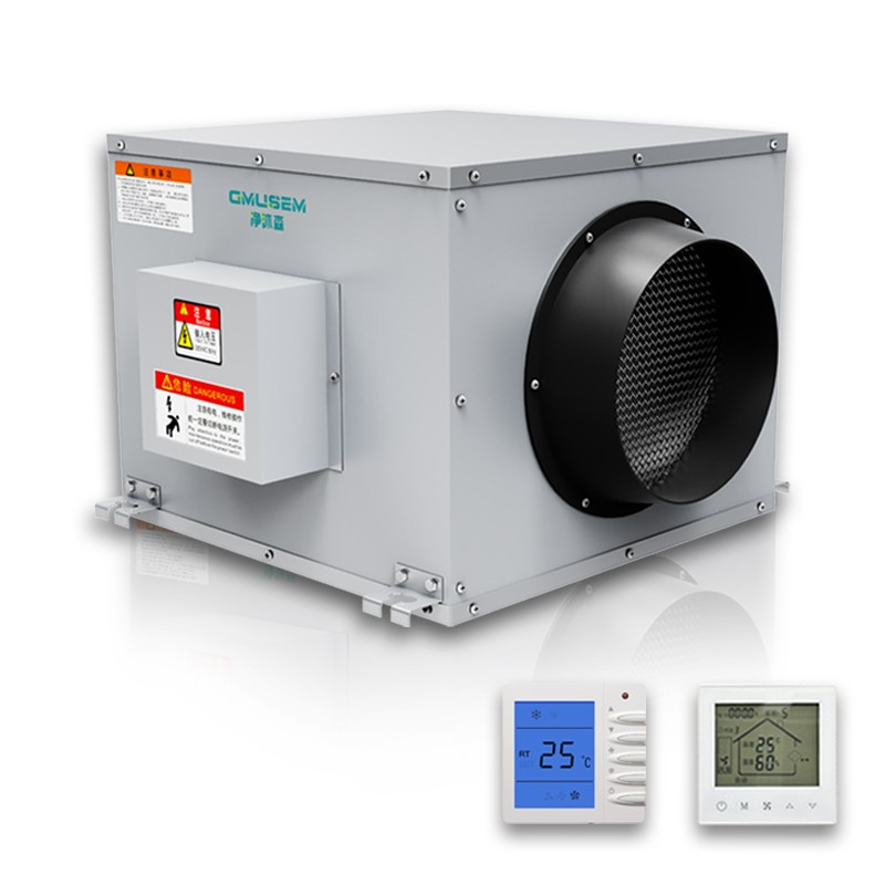 Easy Installation Industrial Vertical VMC Ventilation System ERV Reciprocator High Airflow Modern Flexible Layout Hospital Hotel