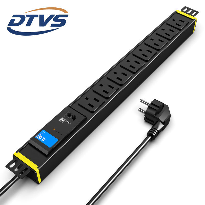 Us Standard PDU - Remote Monitored Rack Mount Power Distribution Unit for Power Equipment