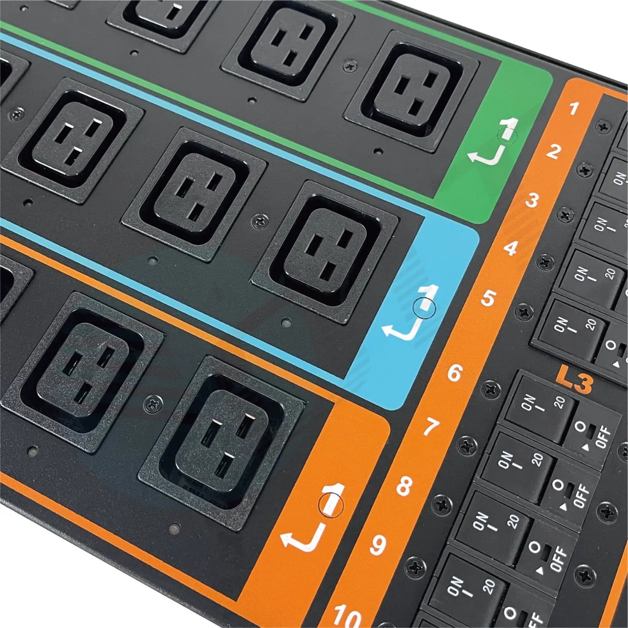 Smart Metered Power Distribution Unit 30 C19 Ports+3 C13 Ports PDU
