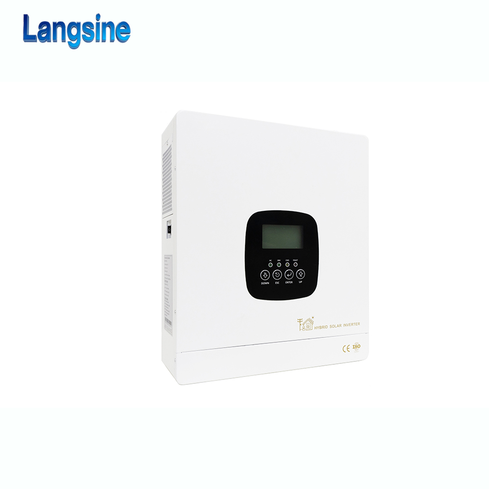 Factory Supply Solar Inverter Charger 1.8KW Pure Sine Wave 12V 24VDC Single Phase Solar Hybrid Inverter With MPPT