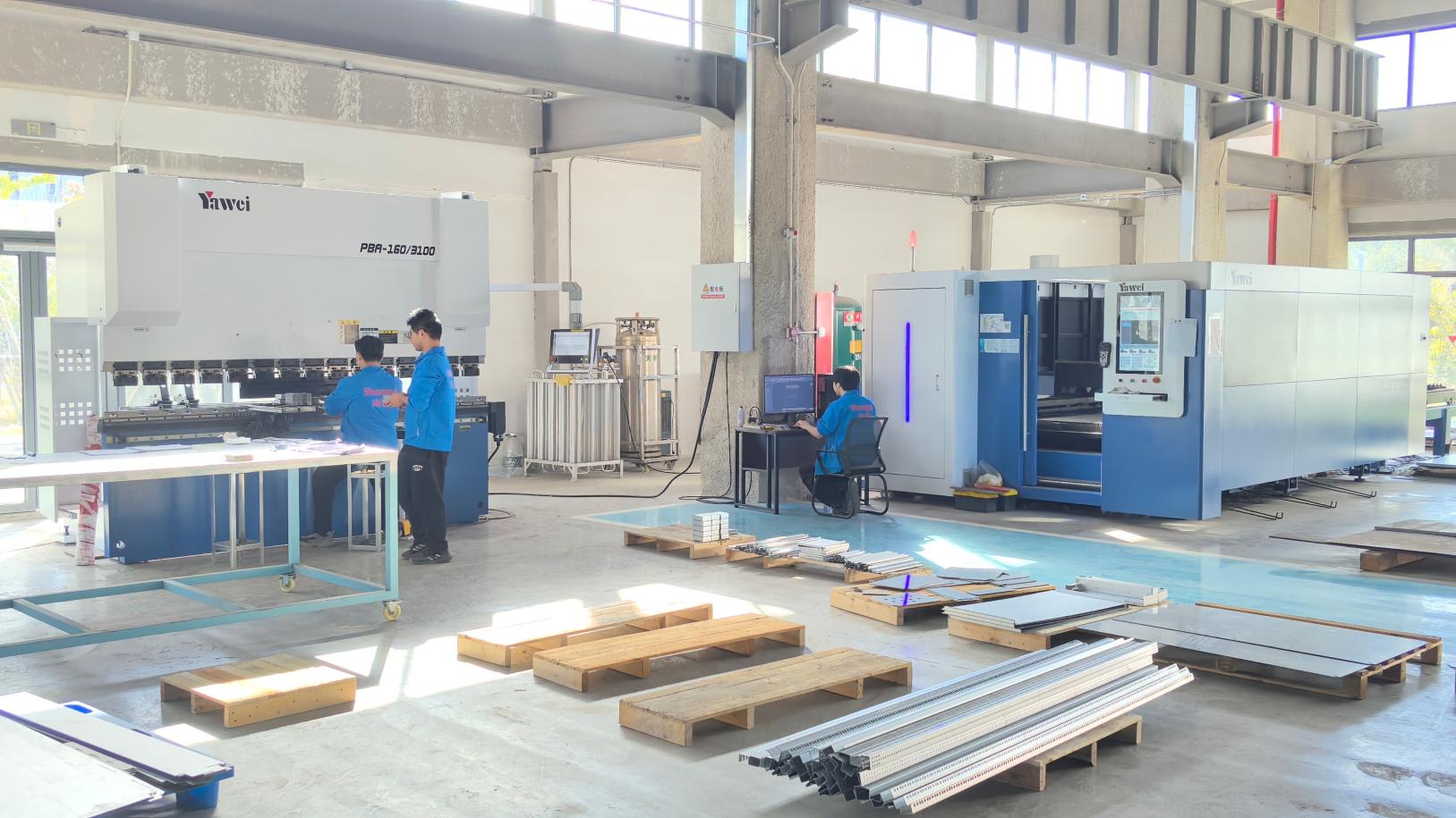 CNC machining of electrical panel components at Sowest Electric