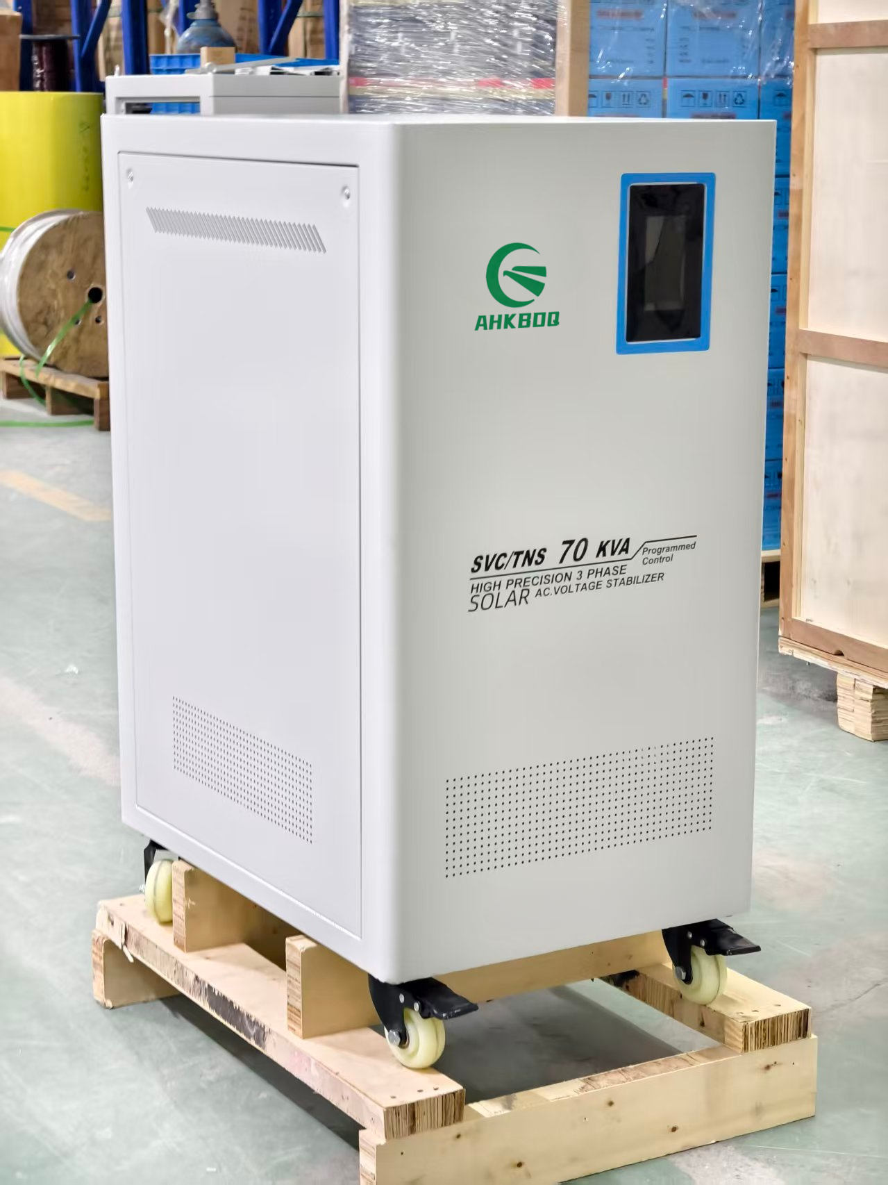 AHKB Three-Phase Tns 10kva 15kva 20kva 30kva 40kva 50kva 60kva Three Phase Voltage Regulator 220v 380V Servo Stabilizer