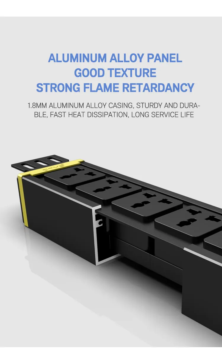 Us Standard PDU - Remote Monitored Rack Mount Power Distribution Unit for Power Equipment