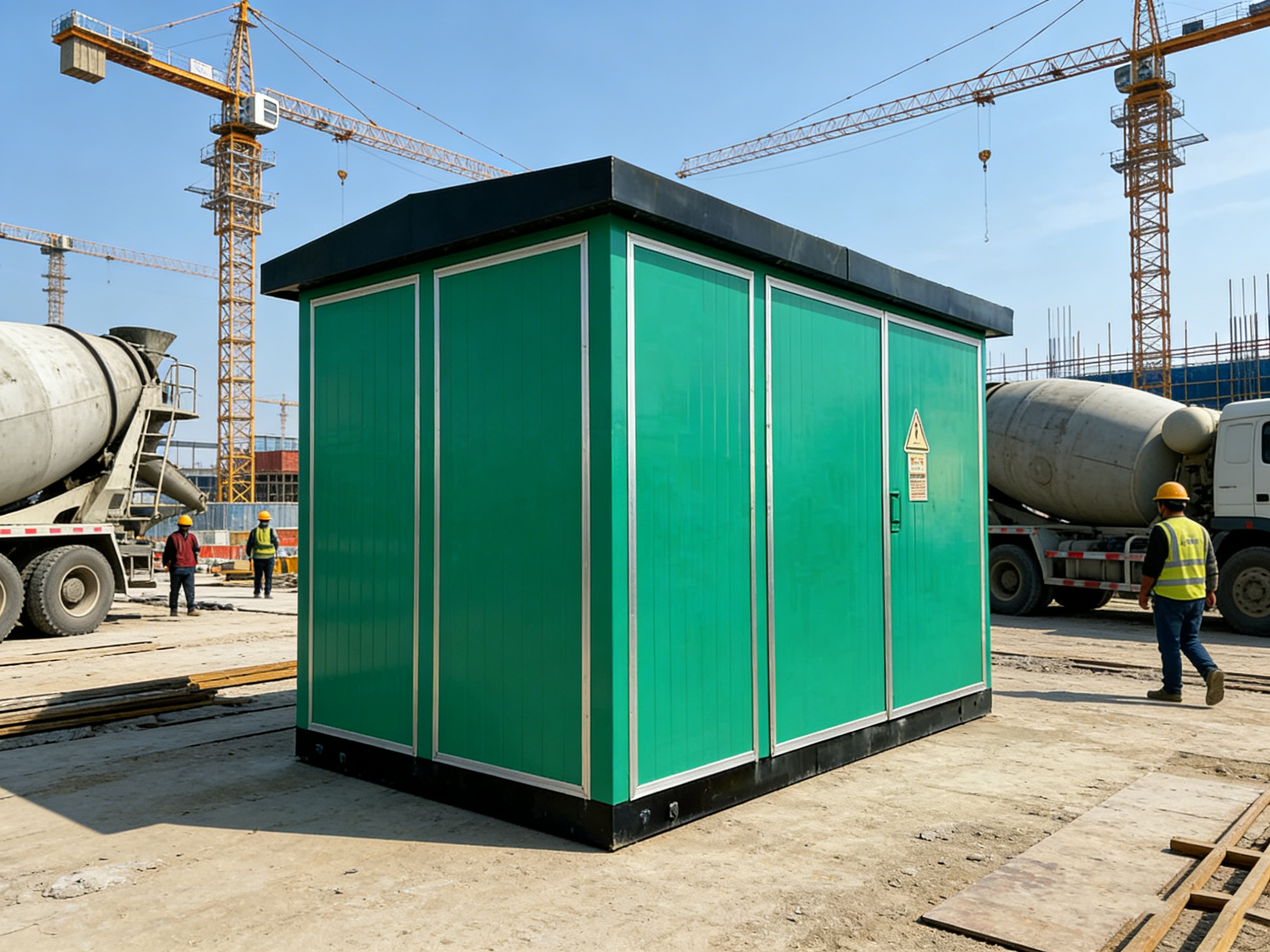 Boyuan ZBW Metal-Clad &amp; Highly Reliable 400V Isolation Transformer with IP54 Protection for Primary Distribution