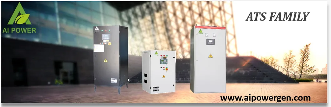 DC Dual Power ATS AMP Automatic Transfer Switch 4pole ATS Changeover 3 Phase Single Phase