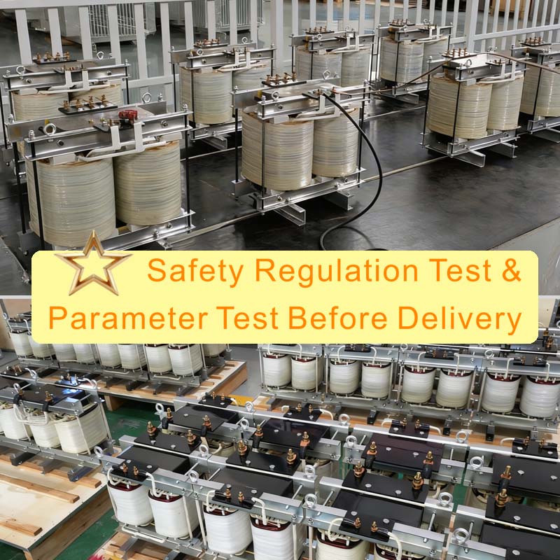 CE ISO Certified Single Phase Dry Type Power Transformer 6KVA Aluminum Coil For Industrial Power Supply