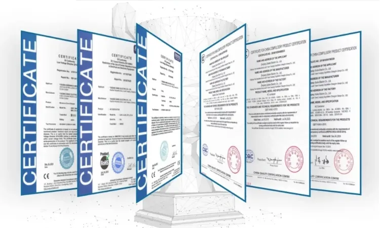 Certifications