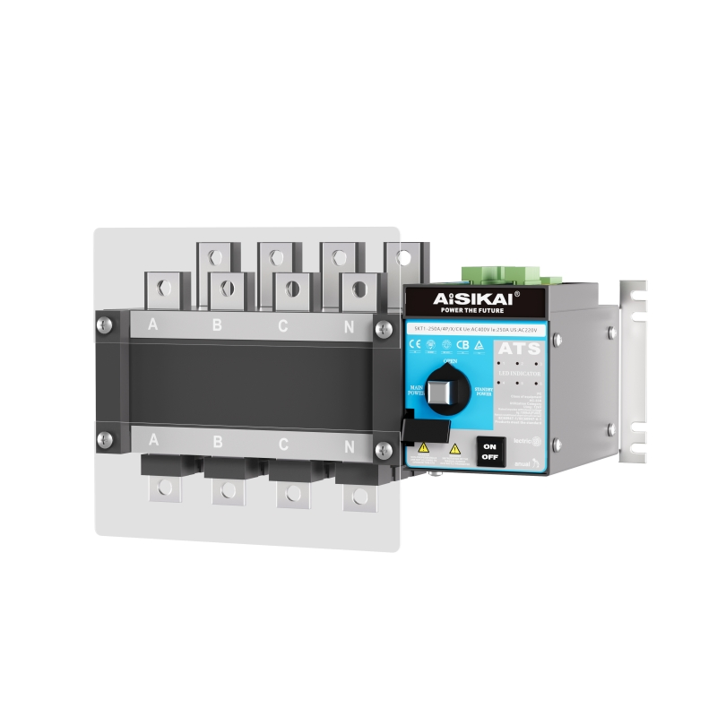 3p/4p 63A 100A 400A 800A Generator Changeover Automatic Transfer Switch ATS