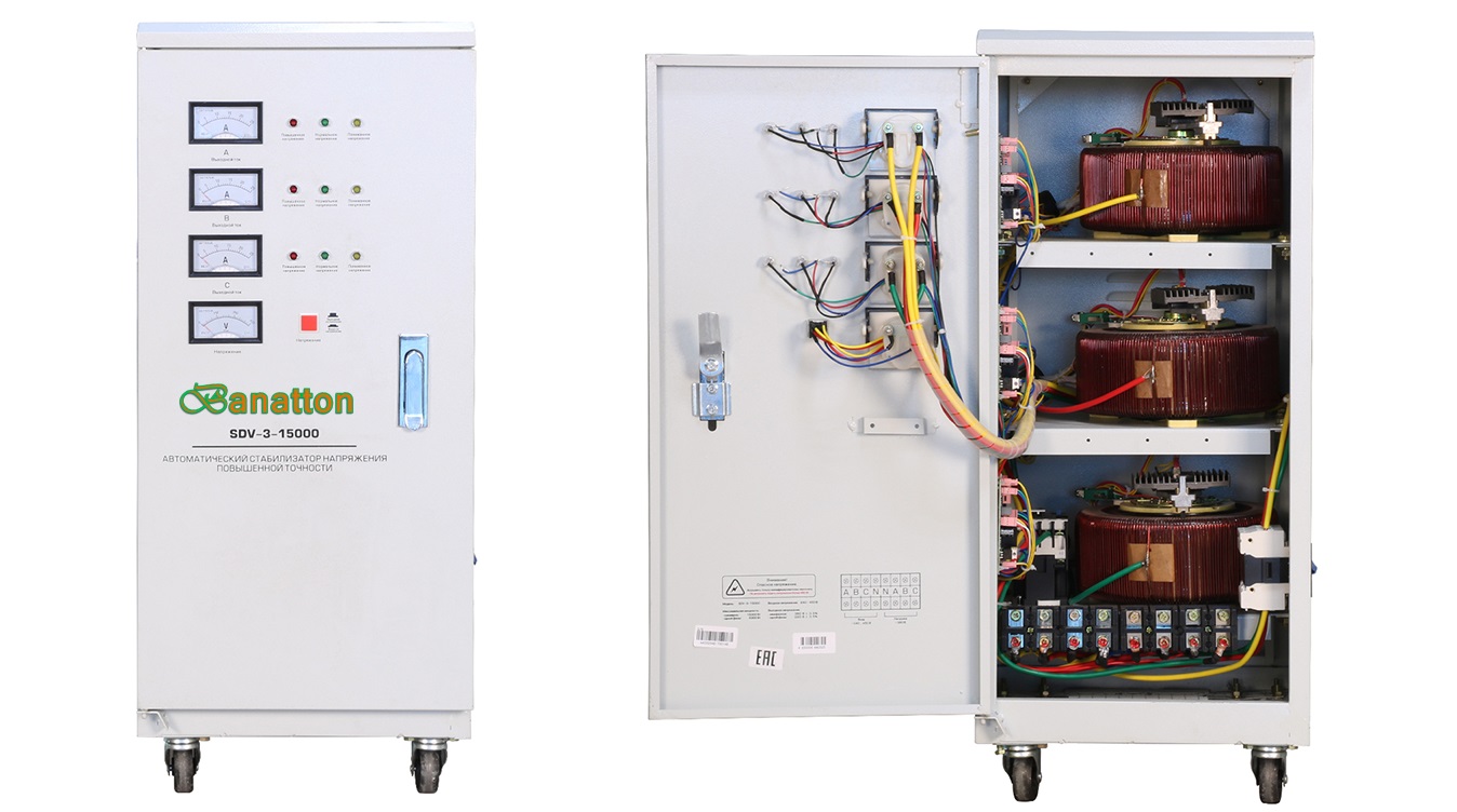 SBW-30kVA SVC 3phase Industrial Compensated Voltage Stabilizer/Regulator