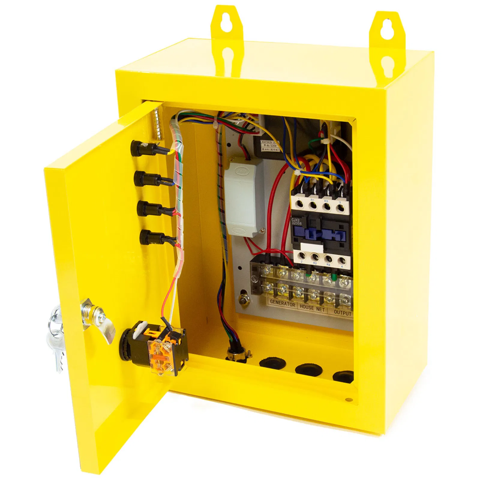 5 Pin 6 Pin Box Dual Power Shifting Easy Home Generator Controller Automatic Transfer Switch ATS