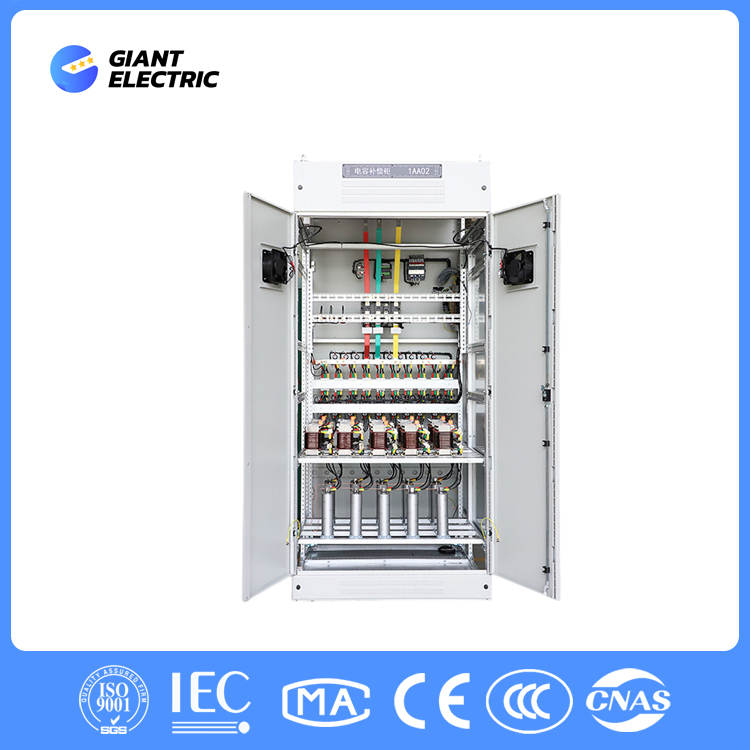 Long Life APFC 300Kvar Capacitor Cabinets Reactive Power Compensation Panel Active Harmonic Filter Hot Sale