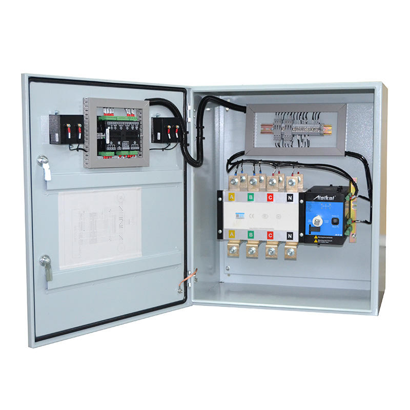 DC Dual Power ATS AMP Automatic Transfer Switch 4pole ATS Changeover 3 Phase Single Phase