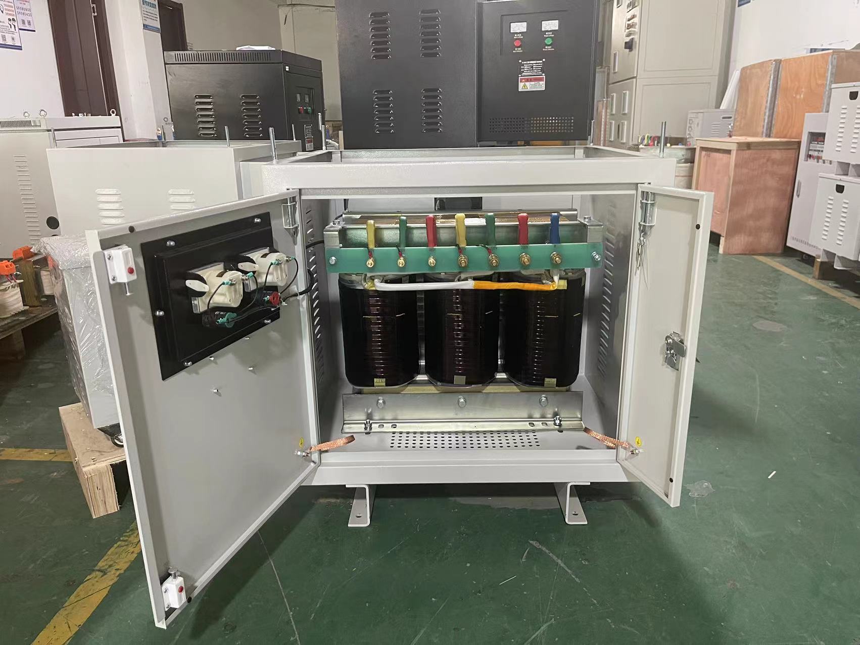 50kVA Step Down/Up 3 Phase Dry Type Isolation Transformer 480V 220V 50/60Hz ISO CE Certified IEC60076 Standard