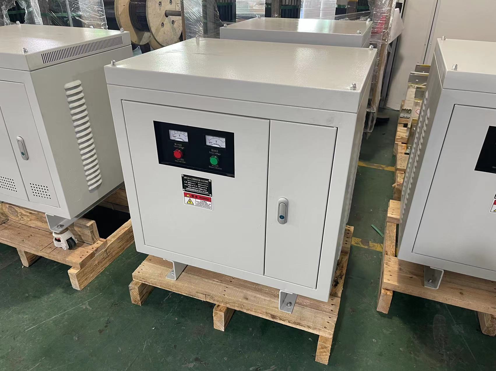 50kVA Step Down/Up 3 Phase Dry Type Isolation Transformer 480V 220V 50/60Hz ISO CE Certified IEC60076 Standard